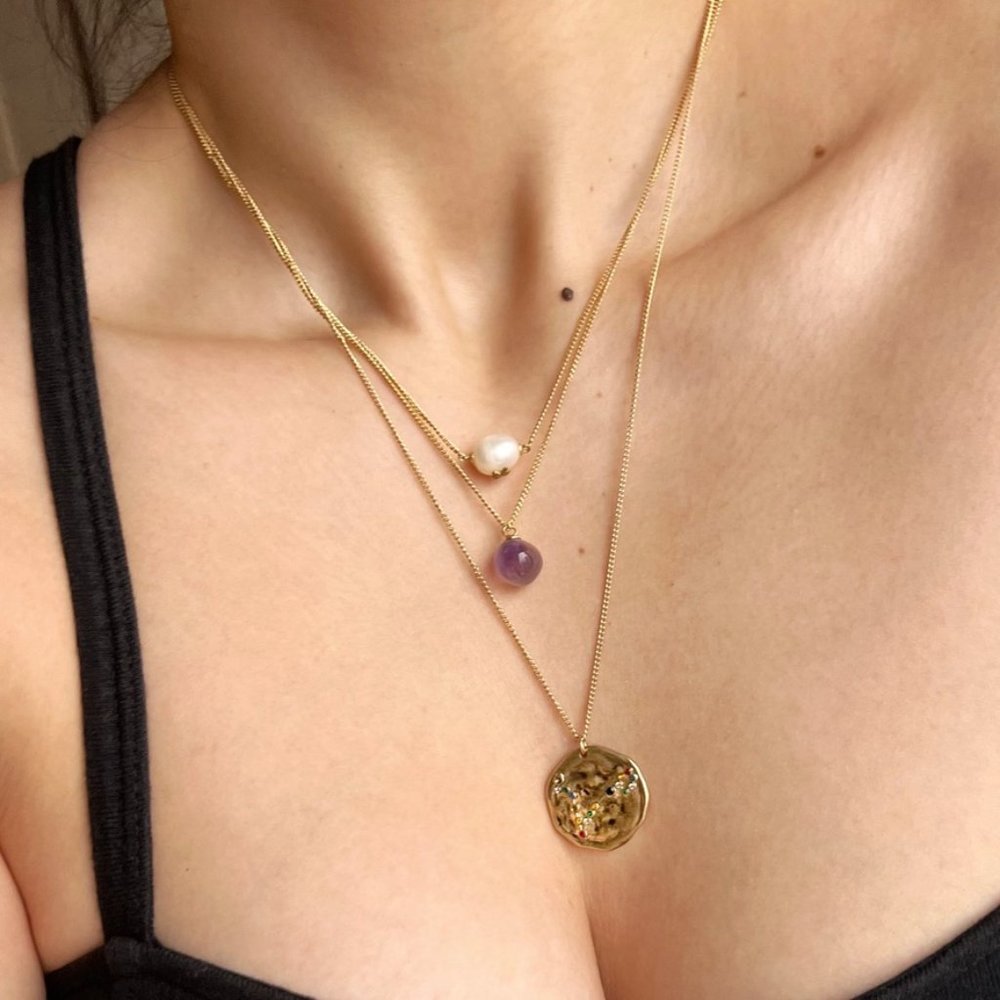 CH Carolina Herrera Zodiac Pisces Necklace